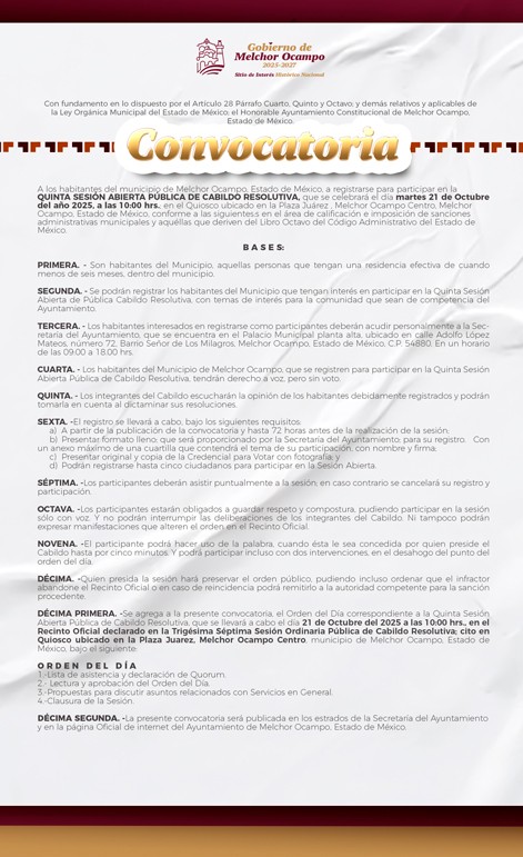 Convocatoria 2