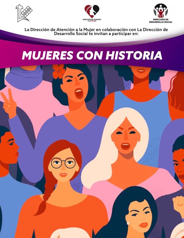 Te invitamos a participar en la convocatoria "Mujeres con historia"