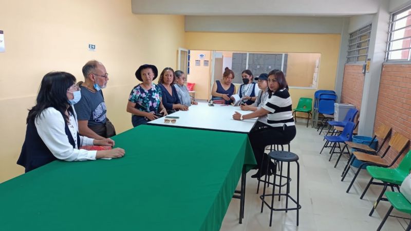 La Presidenta Municipal Dra. Victoria Víquez Vega visitó el Centro de Atención Múltiple