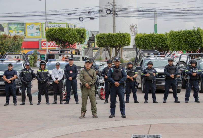 Gobierno de Melchor Ocampo refuerza la seguridad con Operativo CEM