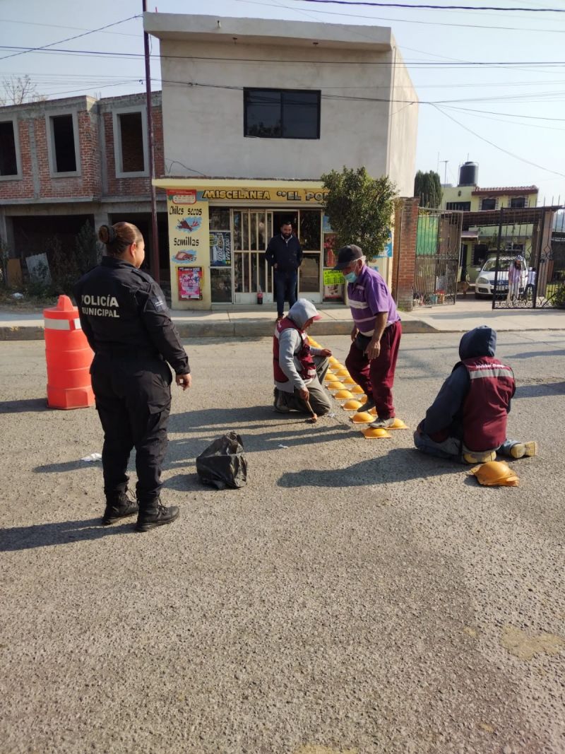 Gobierno de Melchor Ocampo fortalece la seguridad vial en Visitación
