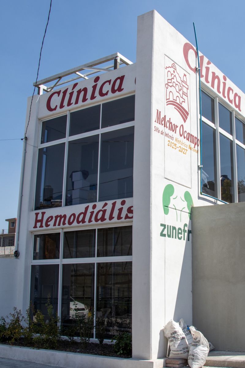 Avanza la próxima inauguración de la Clínica de Hemodiálisis en Melchor Ocampo