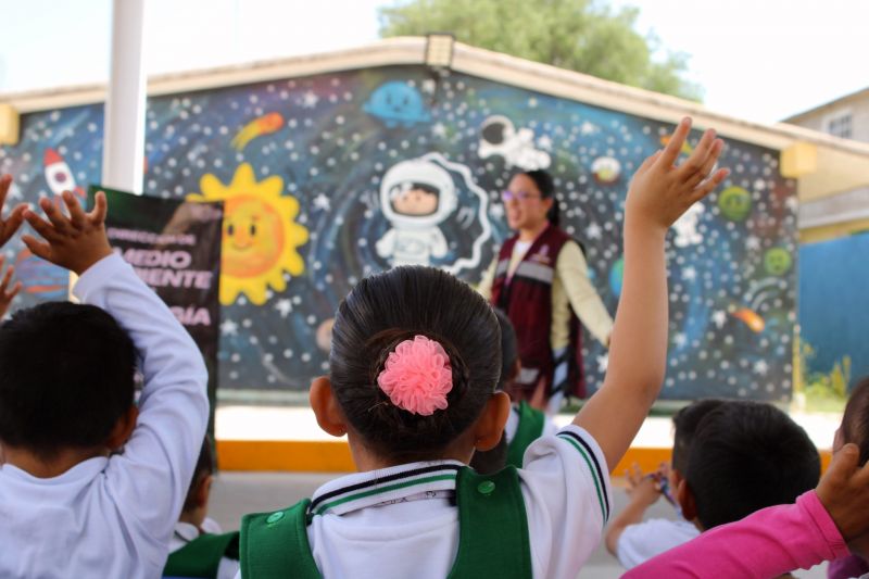 Gobierno Municipal impulsa la educación ambiental en la niñez a través de actividades interactivas