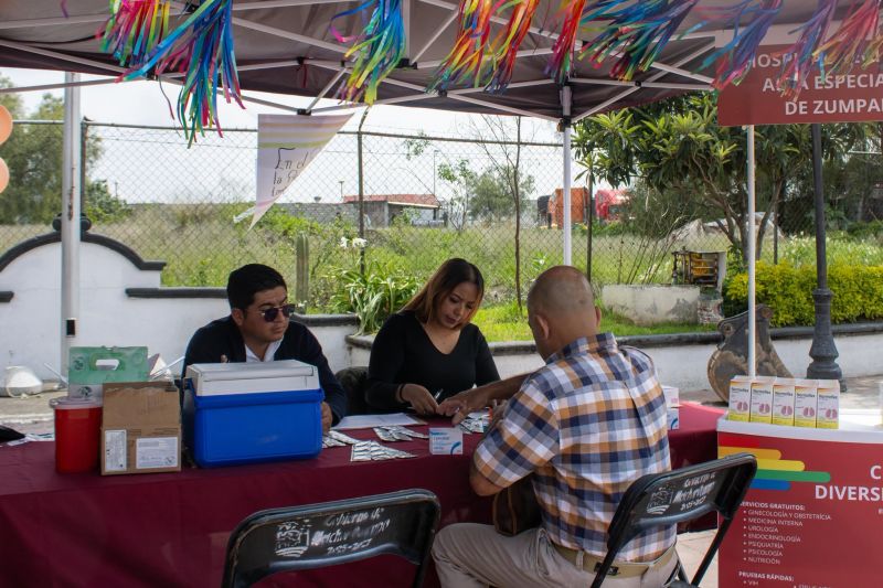 Gobierno de Melchor Ocampo fortalece el acceso a la salud con la Jornada de Salud LGBTQIA+