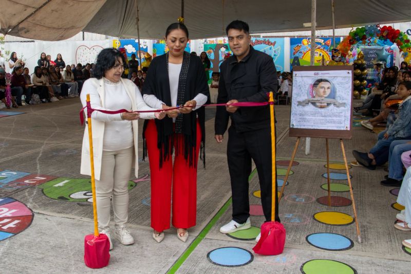 Gobierno de Melchor Ocampo reafirma su compromiso con la educación durante la clausura del Jardín de