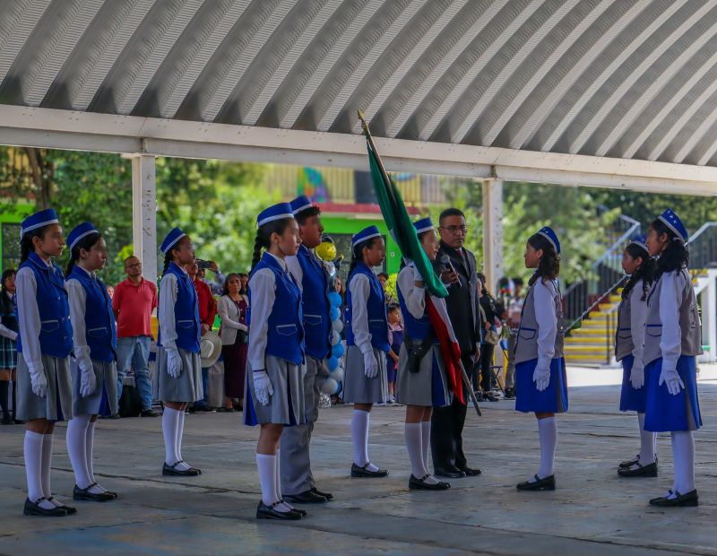 Gobierno de Melchor Ocampo acompaña la clausura de la Primaria "Melchor Ocampo" Turno Vesp